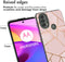 iMoshion Hoesje Geschikt voor Motorola Moto E40 / Moto E30 Hoesje Siliconen - iMoshion Design hoesje - Roze / Pink Graphic