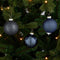 House of Seasons - Kerstballen Set - 42 Stuks - Ø7 cm - Glas - Donkerblauw (42 stuks)