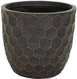 Yara Egg Pot Coffee D32H31 cm bloempot