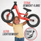 BERG Biky City Loopfiets - Lichtgewicht frame van magnesium - Verstelbaar zadel - 2 tot 5 jaar - Rood