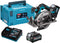 Makita HS012GD201 - Cirkelzaag XGT 40 V Max 165 mm - Constant toerental - Ergonomisch ontwerp