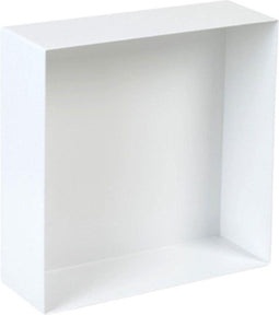 Plieger Inbox - Inbouwnis - Opbouwnis RVS - 30 x 30 x 10 cm - Wit