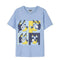 T-Shirt met Korte Mouwen voor kinderen Bluey Licht Blauw Maat