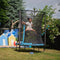 Plum Junior Ocean - Trampoline met geluid - Inclusief veiligheidsnet - Blauw