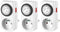 Perel Set van 3 - Mini 24-uurs timers - Mechanisch 230 V 16 A 3680 W - Wit