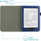 imoshion E-reader Hoesje - Geschikt voor Tolino Page 2 - Vegan Leather Bookcase - Donkerblauw