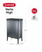 Curver Verto High - Prullenbak 54L - Grijs Blauw - 44x27x69cm