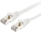 Equip 605518 RJ45 Netwerkkabel, patchkabel CAT 6 S/FTP 15.00 m Wit Vergulde steekcontacten 1 stuk(s)