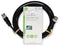 Nedis CVGL01000BK20 - Kabel BNC-BNC - 200 cm - Zwart