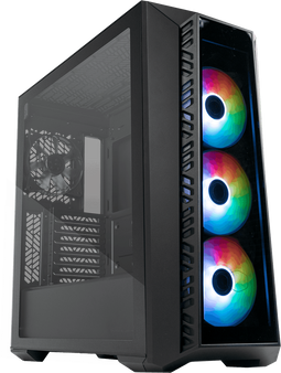 Cooler Master MasterBox 520 - ATX Semi-toren doos - RGB Multicolour - Zwart