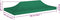 vidaXL - Partytentdak 270 g/m² - 580 x 291 cm - Groen