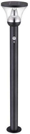 Zonne-straatlamp - GALIX - G4595C - Zeer helder - Roestvrij staal met detector - H93 cm - 1000 Lumen