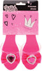 Johntoy Princess Secret - Prinsessenschoentjes - Strik met hartje - Roze (2 stuks)