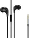 Vivanco Talk 4 - In Ear oordopjes - Microfoon met opneemtoets - Zwart