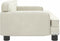 vidaXL - Hondenmand - 70x45x30 - cm - fluweel - crèmekleurig