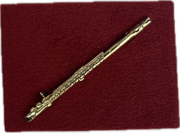 Dwarsfluit Speldje Goud