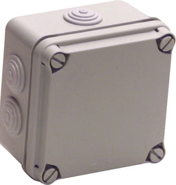 AP-FR- Aansluitdoos, IP65, grijs, 108 x 108 x 64 mm