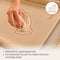 Lionelo Megs - Verschoonkussen - Waterdicht Antislip PU-schuim Verhoogde Randen 70×49×7 cm Grijs