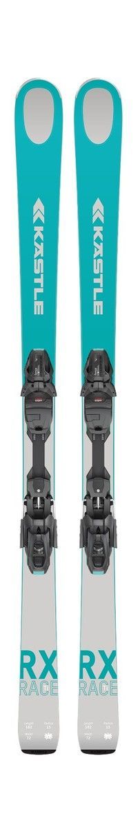 Kästle RX Race Ti - Piste ski's - Inclusief K12 TRI GW binding - Groen/grijs dames 162 cm