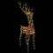 3D Rendier Warmwit 128 cm Rattan