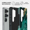Burga Samsung Galaxy S25 Ultra - Tough Case - 2-laagse bescherming - Emerald Pool