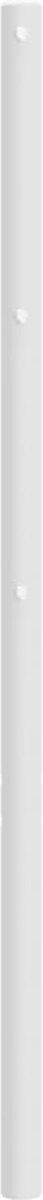vidaXL - Hoofdbord - 160 - cm - metaal - wit
