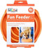 Slo Bowl Fun Feeder Voerbak - M - Oranje - Ø 28 cm