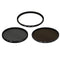 Hoya Digital Filter Kit II 52mm - Filter Kit - UV Polarisatie NDX8 - Zwart