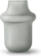 Vaas 'philou' mat grijs h15 d11,5 cm