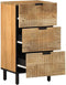 vidaXL - Dressoir - 40x33x75 - cm - massief - mangohout - bruin