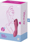 Satisfyer, drukgolfvibrator, Curvy Trinity 3, 17,5 cm, 3 motoren, veelzijdig, drukgolven en trillingen