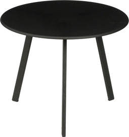 Mica Decorations Bijzettafel voor Buiten - H30 x Ø38 cm - Metaal - Zwart