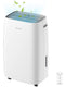 Cecotec BigDry 10000 Expert Connected - Ontvochtiger - Wifi-verbinding - Wit