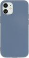 Mobiparts iPhone 12 Mini - Silicone Cover - Soft-touch - Royal Grey