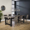 AnLi Style Eetkamertafel 200 acasia rough grey