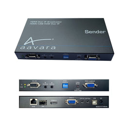Aavara AV Master - 1080p Over IP-zender - CEC/KVM/HDMI Over IP - upscale 4K resolutie