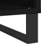 vidaXL - Recordkast - Zwart - Eiken - 100x38x48 - cm - Gelaagd - Hout