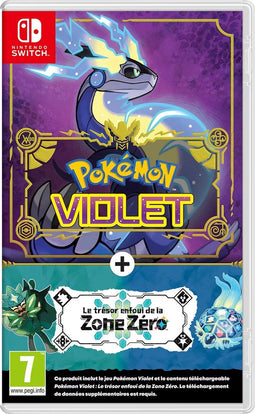 Pokémon Violet + The Hidden Treasure of Area Zero Expansion Pass - Nintendo Switch
