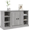 vidaXL - Dressoir - 100x35,5x60 - cm - bewerkt - hout - grijs - sonoma - eikenkleurig