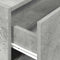 vidaXL - Kast - met - 2 - lades - 60x31x40 - cm - bewerkt - hout - betongrijs