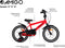 AMIGO Speeder Jongensfiets 16 Inch - Kinderfiets voor 4 tot 6 Jaar - 100-115 cm - Rood/