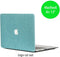 Lunso Geschikt voor MacBook Air 13 inch (2010-2017) cover hoes - case - glitter lichtblauw