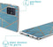 iMoshion Hoesje Geschikt voor Samsung Galaxy A51 Hoesje Siliconen - iMoshion Design hoesje - Blauw / Meerkleurig / Goud / Blue Graphic
