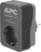 APC PME1WB-GR tussenstekker met overspanningsbeveiliging 3680W 1x stopcontact