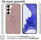 iMoshion Hoesje Geschikt voor Samsung Galaxy S23 Plus Hoesje Siliconen - iMoshion Design hoesje - Roze / Floral Pink