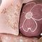 Riviera Maison Fleurs Pillow Cover - Katoen - Zacht Roze - 30.0x50.0x1.3 cm