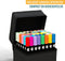 NAPI 48 Acrylstiften Dual Tip - Verfstiften voor Happy Stones - Inclusief 5 Mandala Sjablonen