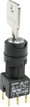 APEM A018223 Sleutelschakelaar 1 x 90 ° 1 stuk(s)