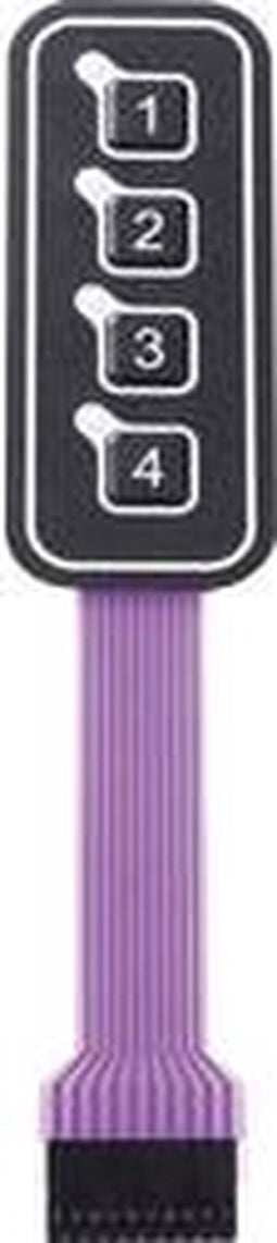 APEM AC3559ILL Folietoetsenbord Keypad matrix 1 x 4 1 stuk(s)