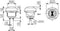 APEM IBR3SAD200 IBR3SAD200 Druktoets 125 V/AC 0.125 A 1x uit/(aan) Moment 1 stuk(s)